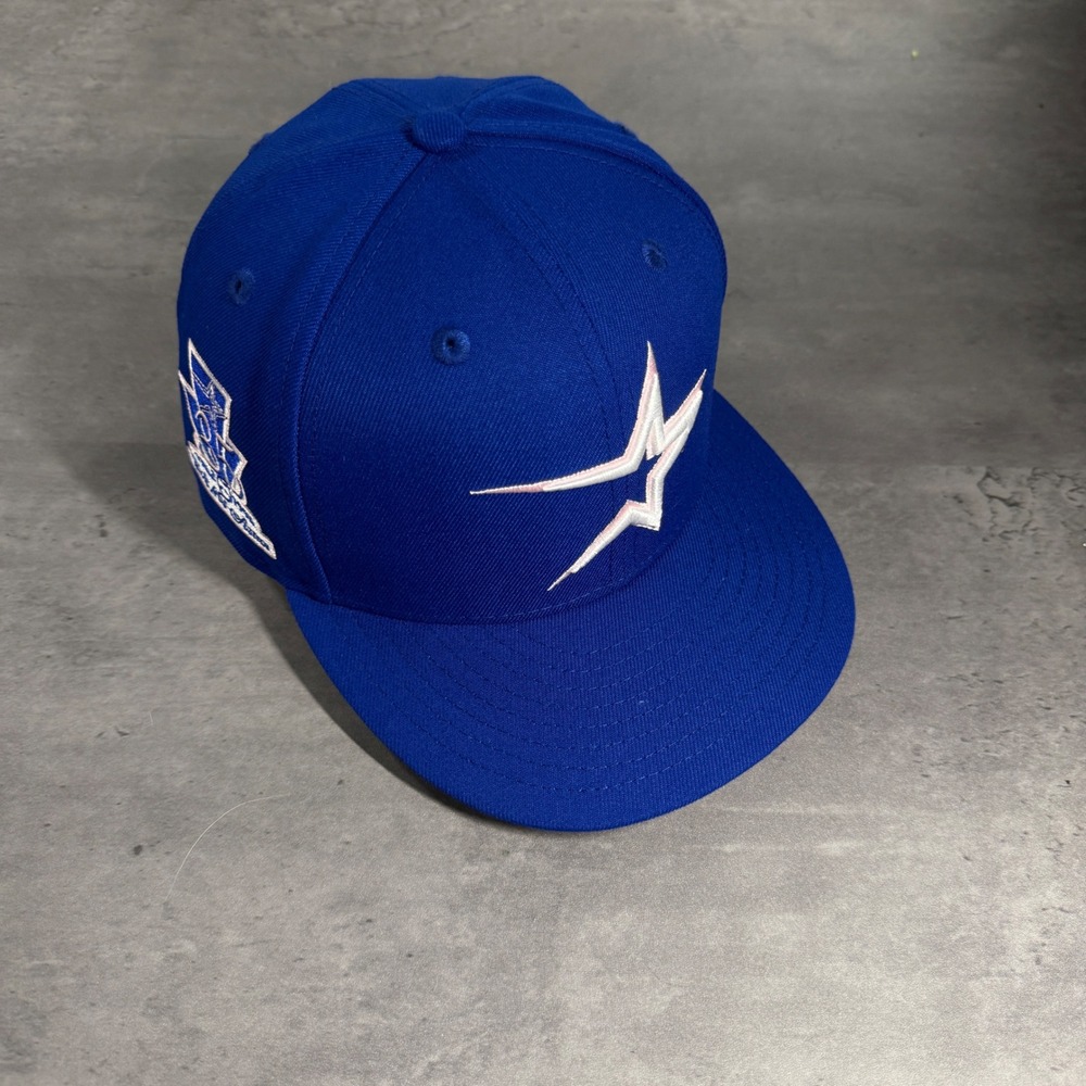 Hat Club Houston Astros New Era Cap 7 1/4 Crossover Cowboys Blue Pink Metallic